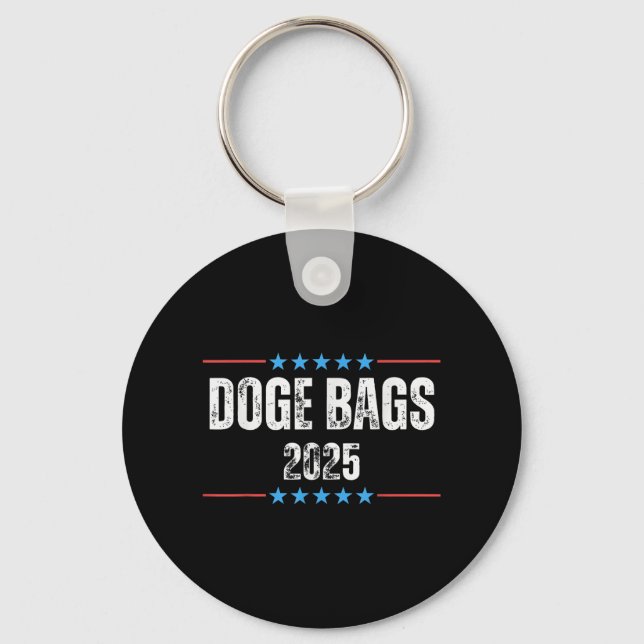 Doge D.o.g.e Department Of Government Efficiency A Keychain (Front)