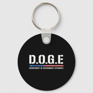 Doge D.o.g.e. Department Of Government Efficiency  Keychain