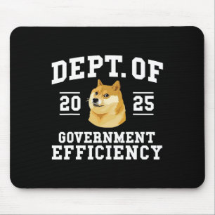 Doge D.o.g.e Department Of Government Efficiency T Mouse Pad
