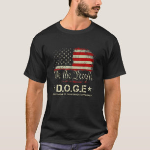 DOGE D.O.G.E Department Of Government Efficiency T-Shirt