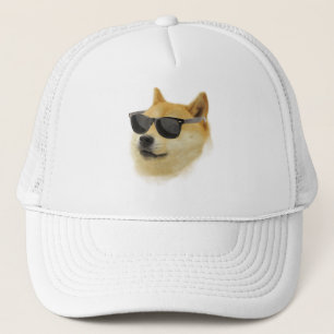 Doge dans le casquette de nuances