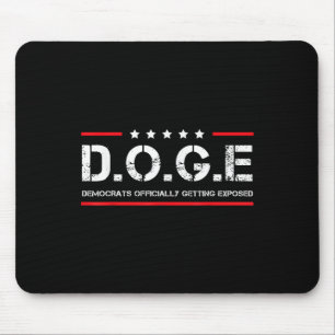 Doge Democrats Officially Getting Exposed - Funny Mouse Pad
