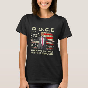 Doge Democrats Officially Getting Exposed Trump 20 T-Shirt