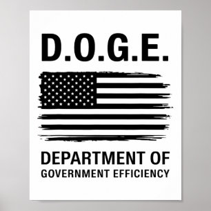 Doge Department Of Government Efficiency 4 Poster