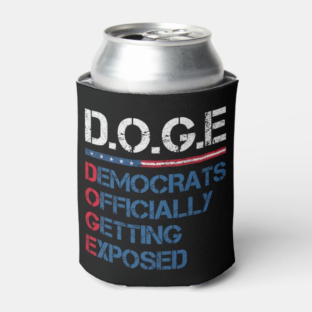 DOGE Department Of Government Efficiency Can Cooler (Can Front)