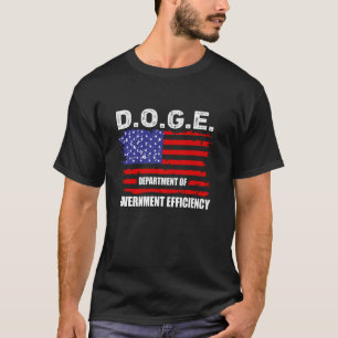 DOGE Department of Government Efficiency D.O.G.E. T-Shirt
