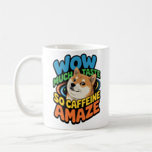 Doge Meme Coffee Mug–Wow Much Caffeine, Such Amaze Mug