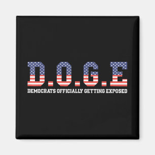 Doge Meme Democrats Officially Getting Exposed Usa Magnet
