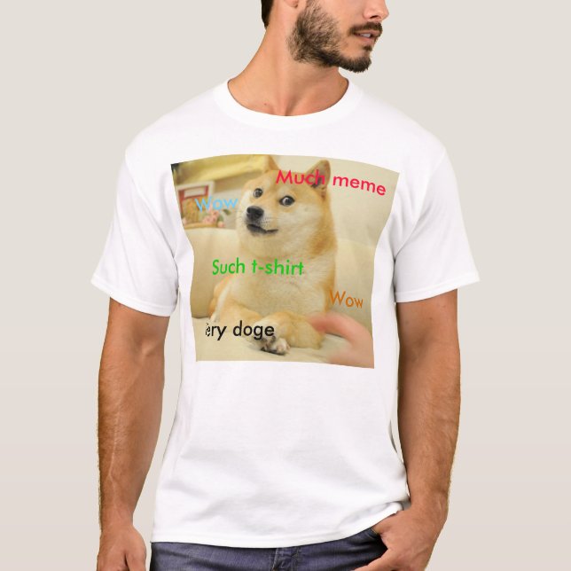 Doge Meme - T-shirt (Devant)