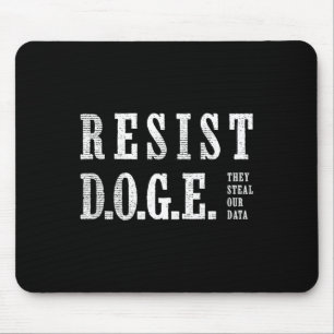 Doge Resist D.o.g.e.  Mouse Pad