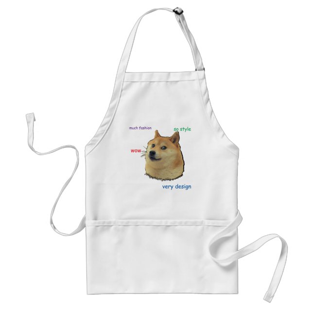 Doge.  So Shibe Standard Apron (Front)