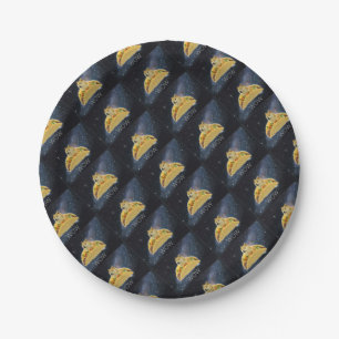 doge space taco meme paper plate