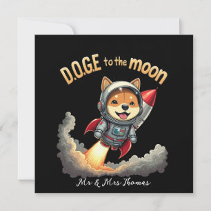 Doge to the Moon The Ultimate Dogecoin Journey Invitation