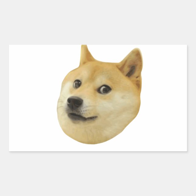 Doge Very Wow Much Dog Such Shiba Shibe Inu Sticker (Front)