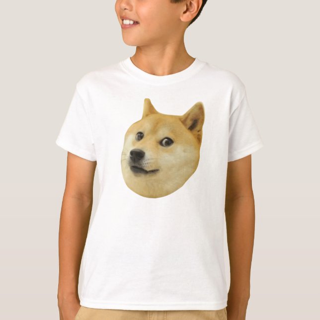 Doge Very Wow Much Dog Such Shiba Shibe Inu T-Shirt (Front)