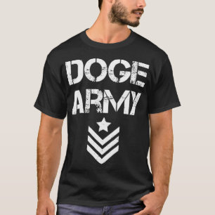 Dogecoin Army Crypto Trader Miner Bull Market Funn T-Shirt