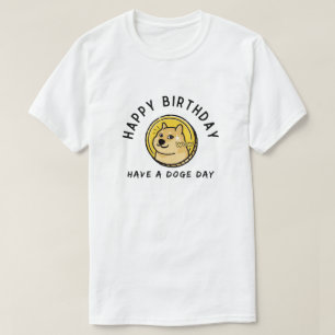 Dogecoin Birthday T-Shirt