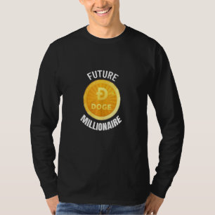 Dogecoin Crypto, Doge Coin Hodler To The Moon Mill T-Shirt