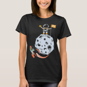 Dogecoin Cryptocurrency Crypto Doge to the moon T-Shirt