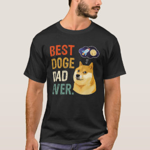 Dogecoin Doge Crypto Cryptocurrency Meme T-Shirt