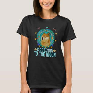 Dogecoin Doge Hodl To The Moon Crypto Meme Dogecoi T-Shirt