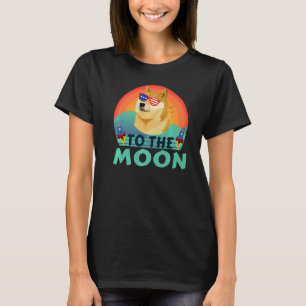 Dogecoin Doge Hodl To The Moon Crypto Meme Dogecoi T-Shirt