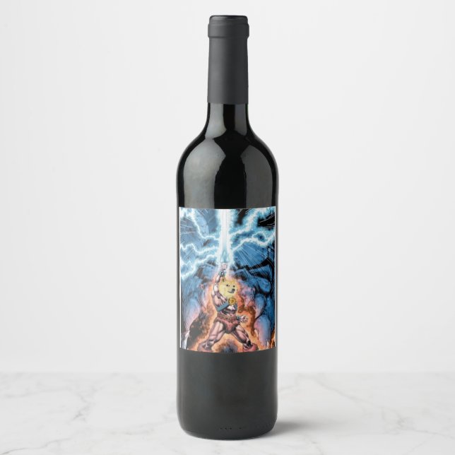 DogeCoin He-Man Masters of the Universe Wine Label (Front)
