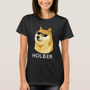Dogecoin Holder Cryptocurrency Cool Funny T-Shirt
