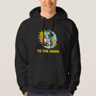 Dogecoin Moon Dab Cryptocurrency Bitcoin Dogecoin  Hoodie