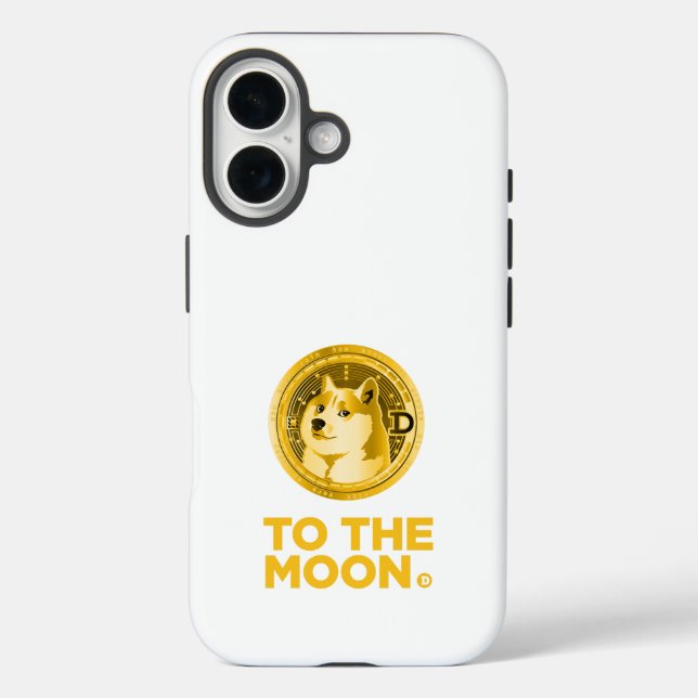 DOGECOIN TO THE MOON Case-Mate iPhone CASE (Back)