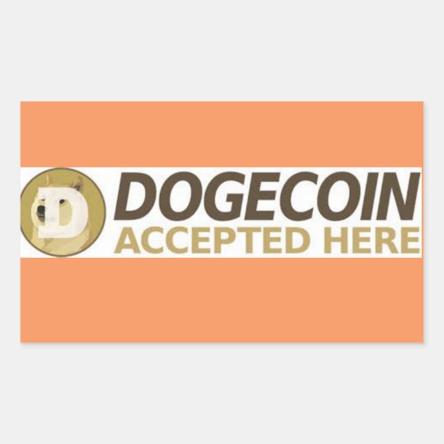 DOGECOINS BUSINESS STICKER (Front)