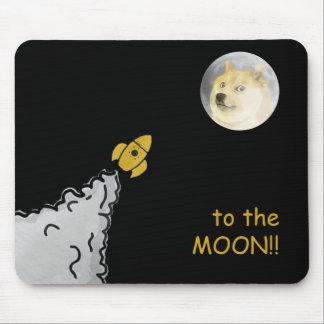 Dogepad - le tapis de souris de Dogecoin !