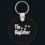 Dogfather T Shirt Dad Fathers Day Gift Dog Lover  Keychain<br><div class="desc">Dogfather T Shirt Dad Fathers Day Gift Dog Lover</div>