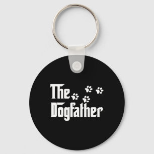 Dogfather T Shirt Dad Fathers Day Gift Dog Lover Keychain