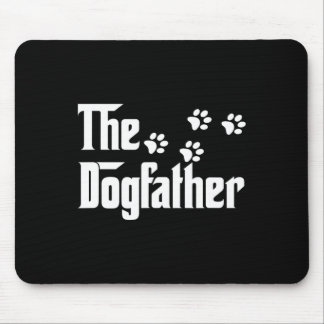 Dogfather T Shirt Dad Fathers Day Gift Dog Lover  Mouse Pad