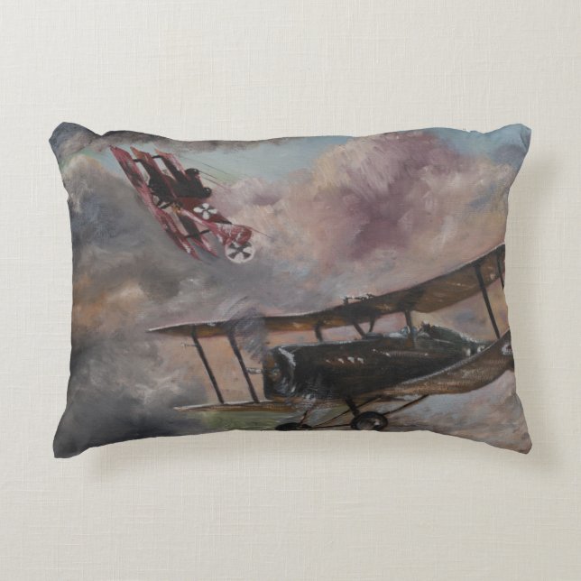 Dogfight 1917 accent pillow (Front)