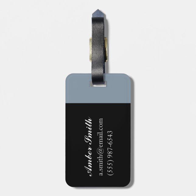 Dogfight 1917 luggage tag (Back Vertical)