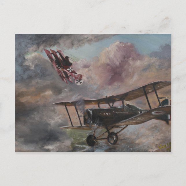 Dogfight 1917 postcard (Front)