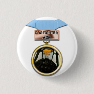 Dogfighter Ace medal button