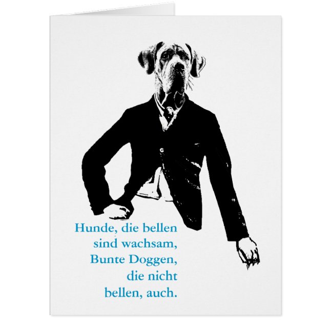 Doggen Karte (Devant)