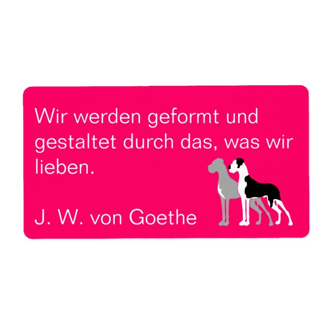 Doggen Labels (Front)