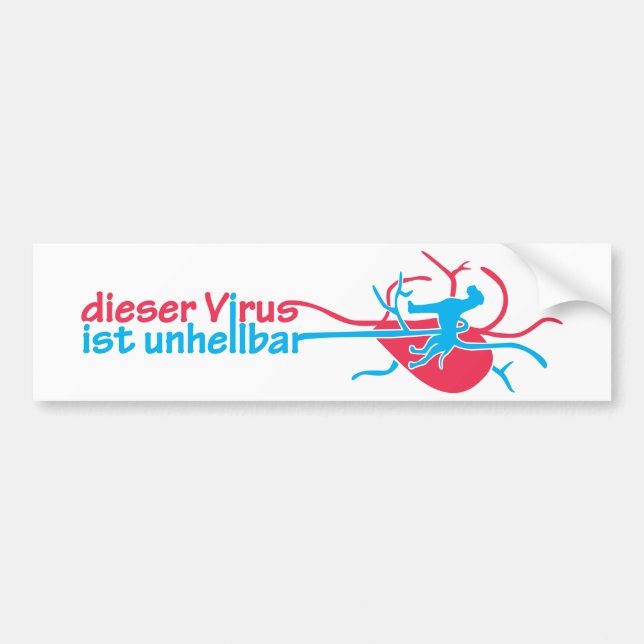 doggen virus sticker (Front)