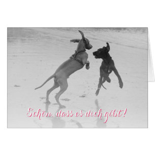 Doggenkarte "Schön"