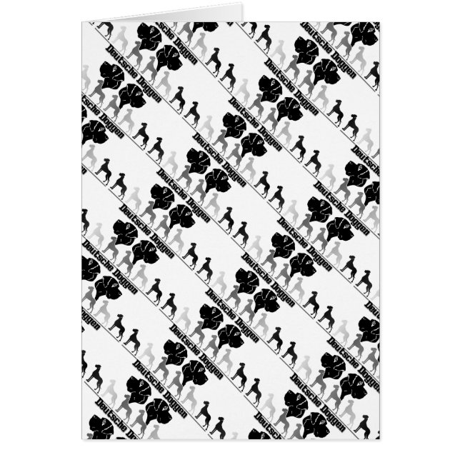 Doggenlogo Schwarz Grau (Devant)