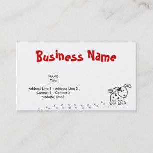 Doggie Business Card
