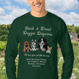 Doggie Daycare Puppy Dogs Business T-Shirt