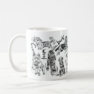 doggie design coffee mug