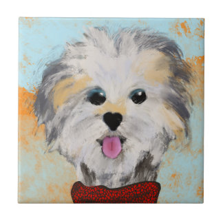 Doggie en carreaux de céramique turtleneck
