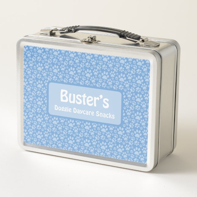 Doggie Garderie Snacks & Chaussures Lunchbox (Devant)