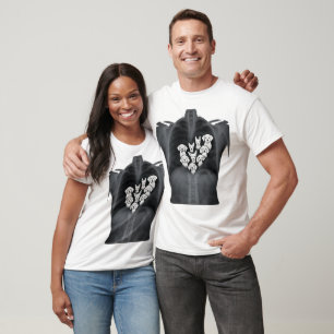 Doggie Heart X-Ray – Funny Dog Lover Design T-Shirt